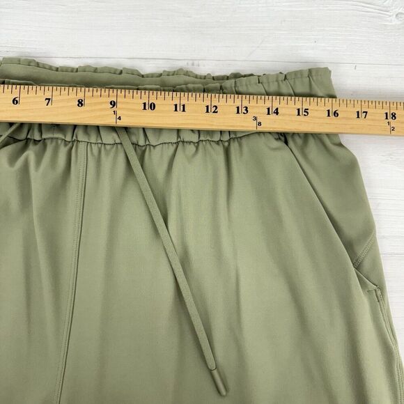 Lululemon Sz 12 Keep Moving Pant Stretch High Rise 7/8 Length Rosemary Green NEW - Picture 12 of 16